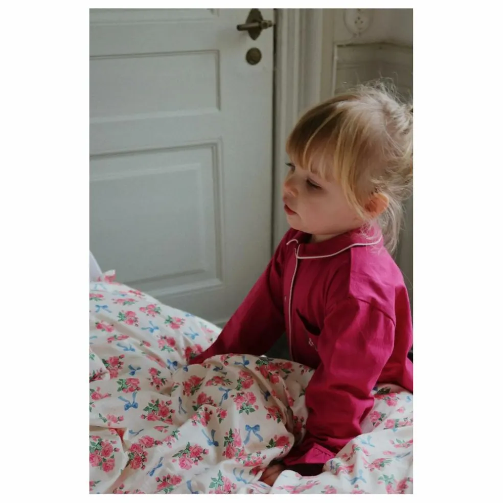 Pyjama Pio Coton Bio | Rose fuschia