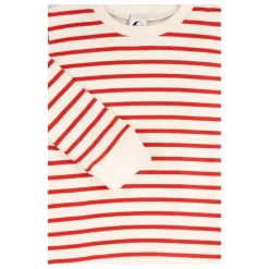 Pyjama Rayé Coton Bio | Rouge