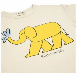 Pyjama Rayé Eléphant Coton Bio | Bleu