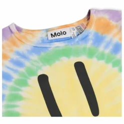 Pyjama Short Luvis Smile Tie and Dye Coton Bio | Orange