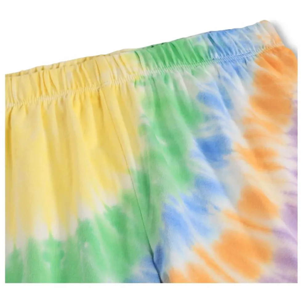 Pyjama Short Luvis Smile Tie and Dye Coton Bio | Orange