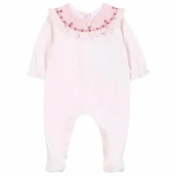 Pyjama Smocké | Rose pâle