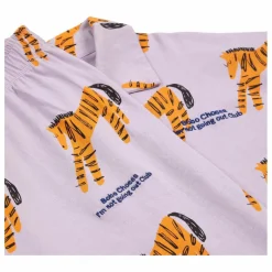Pyjama Zèbres Coton Bio | Lavande