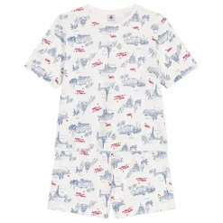 Pyjashort Broken Coton Bio | Ecru
