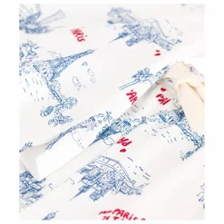 Pyjashort Broken Coton Bio | Ecru