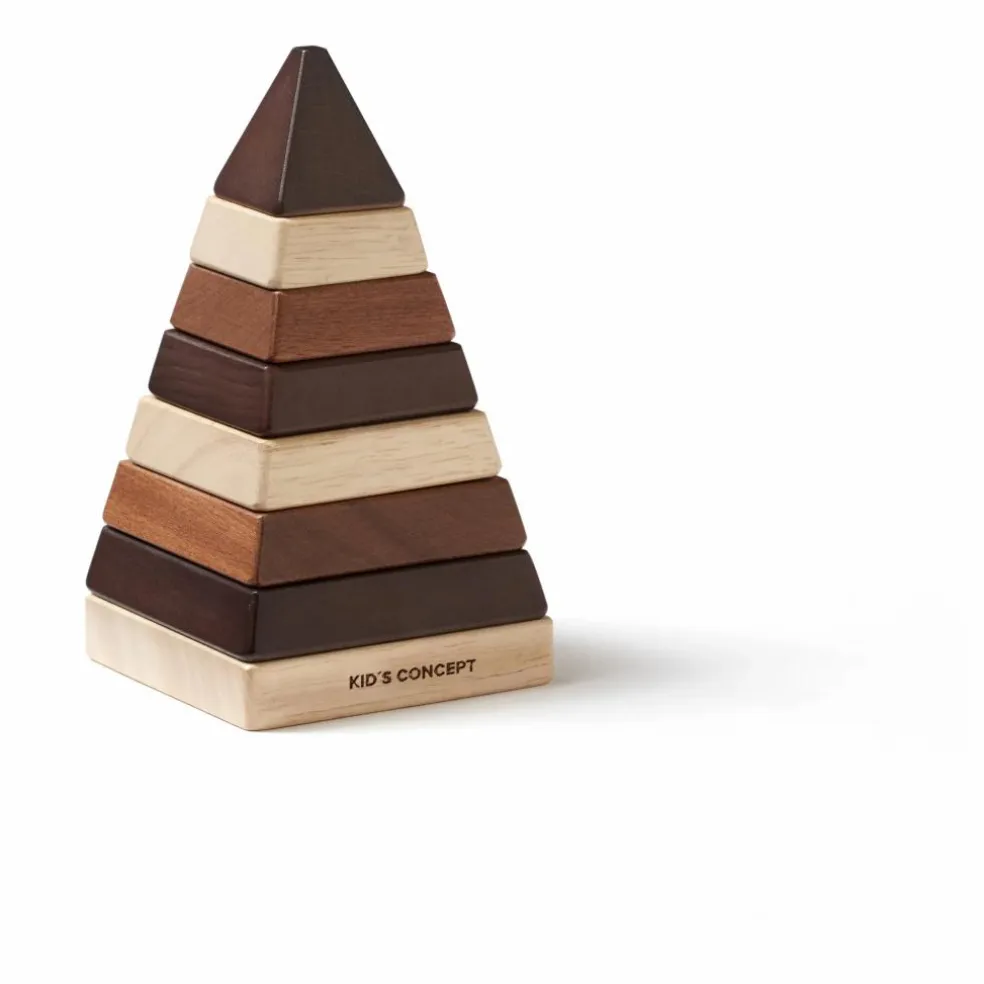 Pyramide à empiler | Marron