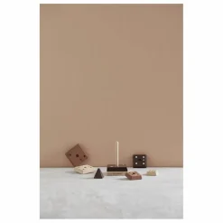 Pyramide à empiler | Marron