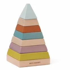 Pyramide à empiler en bois
