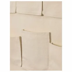 Rangement mural en coton XL | Blanc