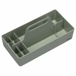 Rangement Toolbox en plastique recyclé - Arik Levy | Gris Mousse