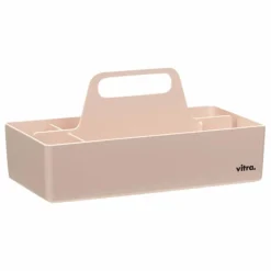 Rangement Toolbox en plastique recyclé - Arik Levy | Rose pâle