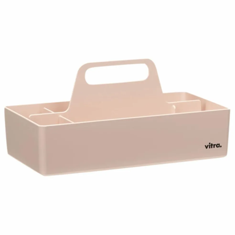 Rangement Toolbox en plastique recyclé - Arik Levy | Rose pâle