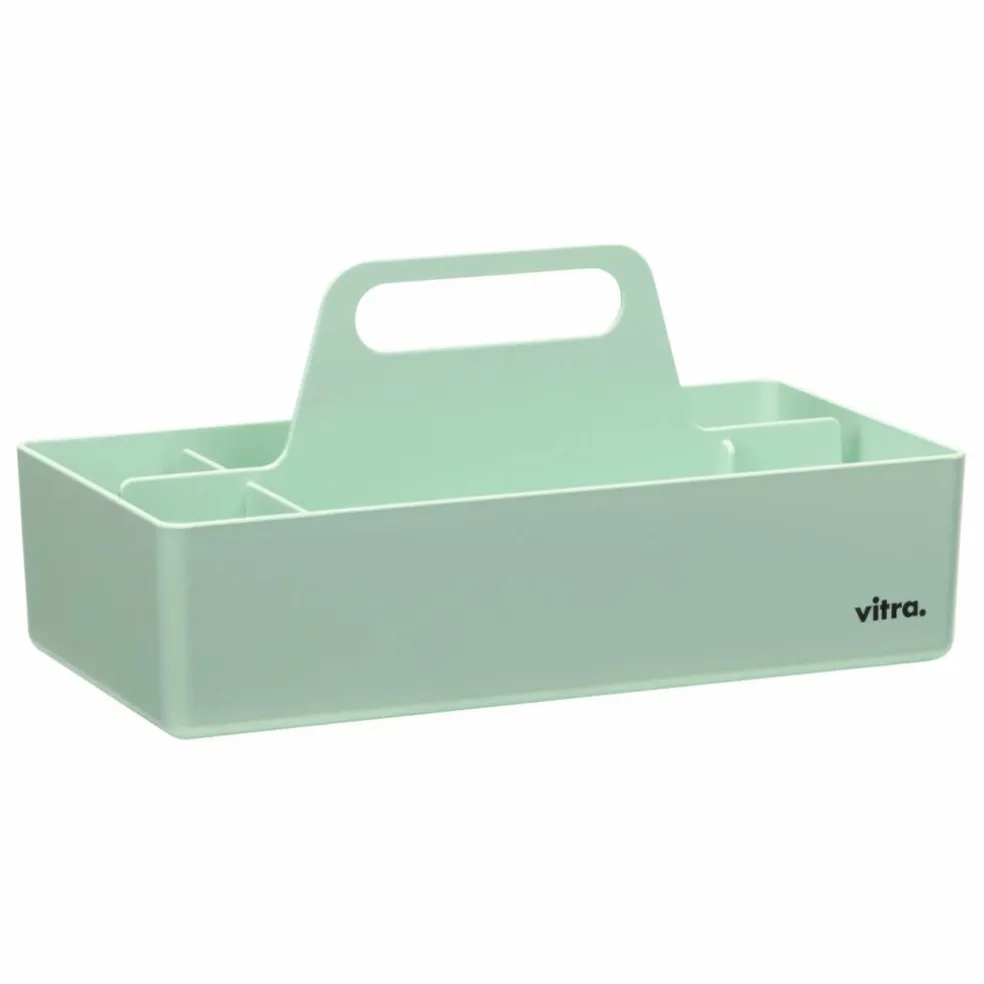 Rangement Toolbox en plastique recyclé - Arik Levy | Vert Menthe