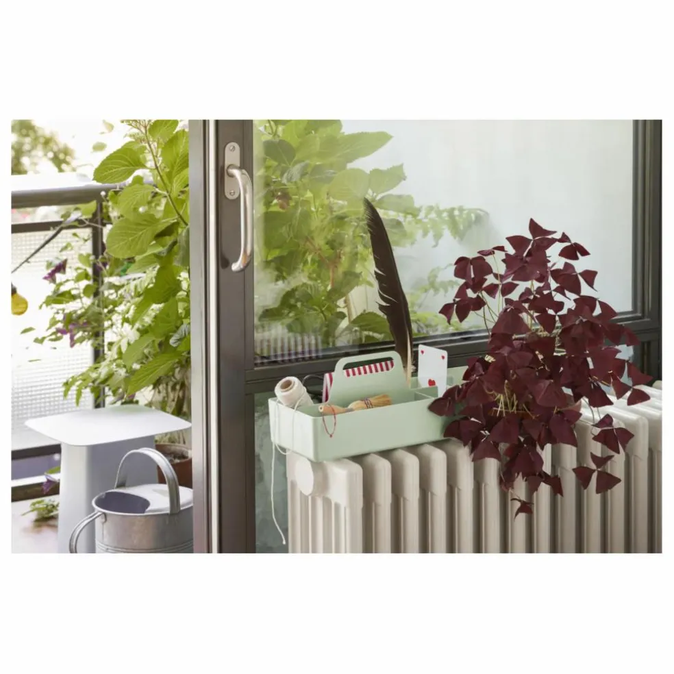 Rangement Toolbox en plastique recyclé - Arik Levy | Vert Menthe