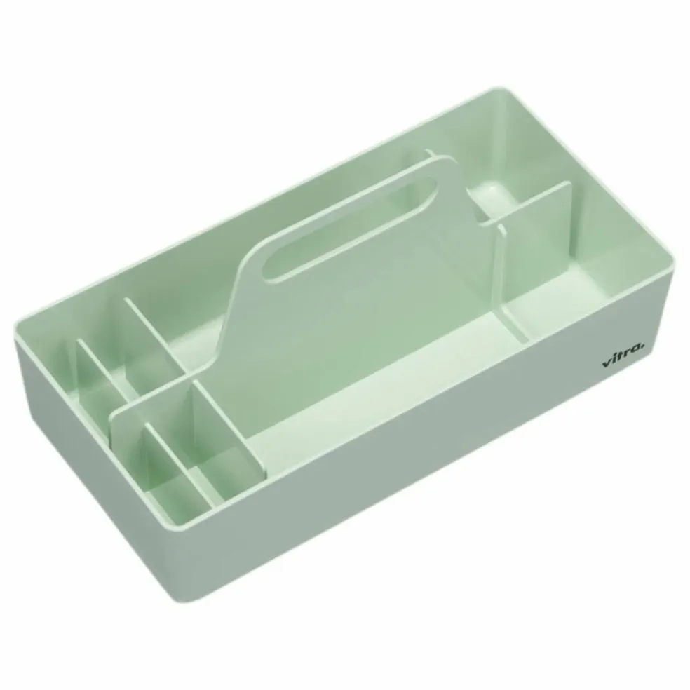 Rangement Toolbox en plastique recyclé - Arik Levy | Vert Menthe
