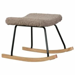 Repose-pieds Luxe | Gris clair