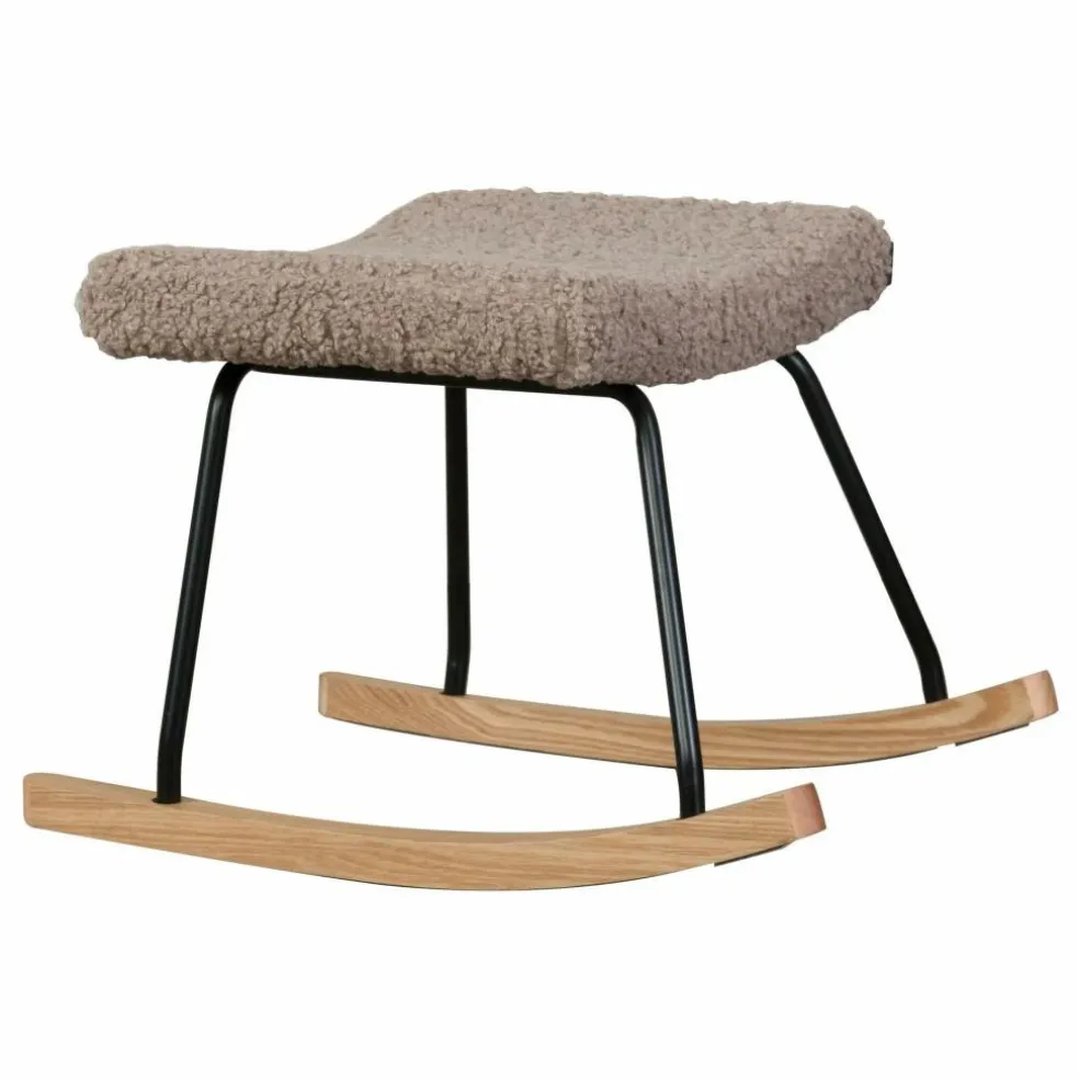 Repose-pieds Luxe | Gris clair