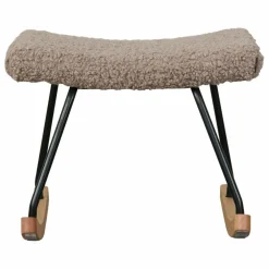 Repose-pieds Luxe | Gris clair
