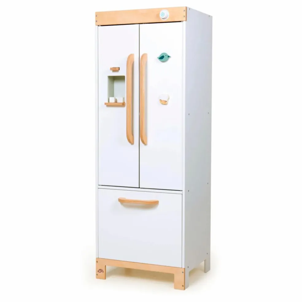 Réfrigérateur et ses accessoires en bois