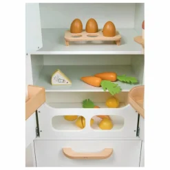 Réfrigérateur et ses accessoires en bois