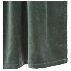 Rideau en velours Dehli | Gris bleuté