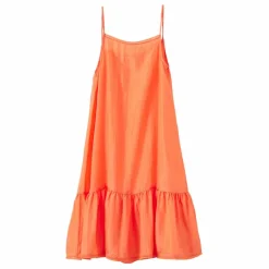 Robe à Bretelles Soie Grape | Orange