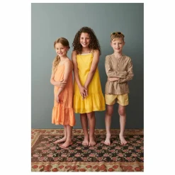 Robe à Bretelles Soie Grape | Orange