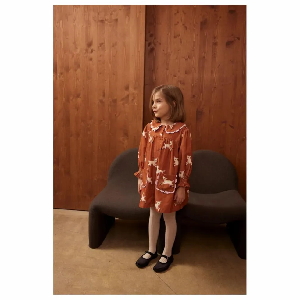 Robe Agatha Agneaux | Rouille