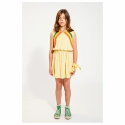 Robe Ajouré Rayure Eponge Bio | Sable