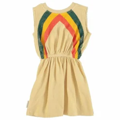 Robe Ajouré Rayure Eponge Bio | Sable