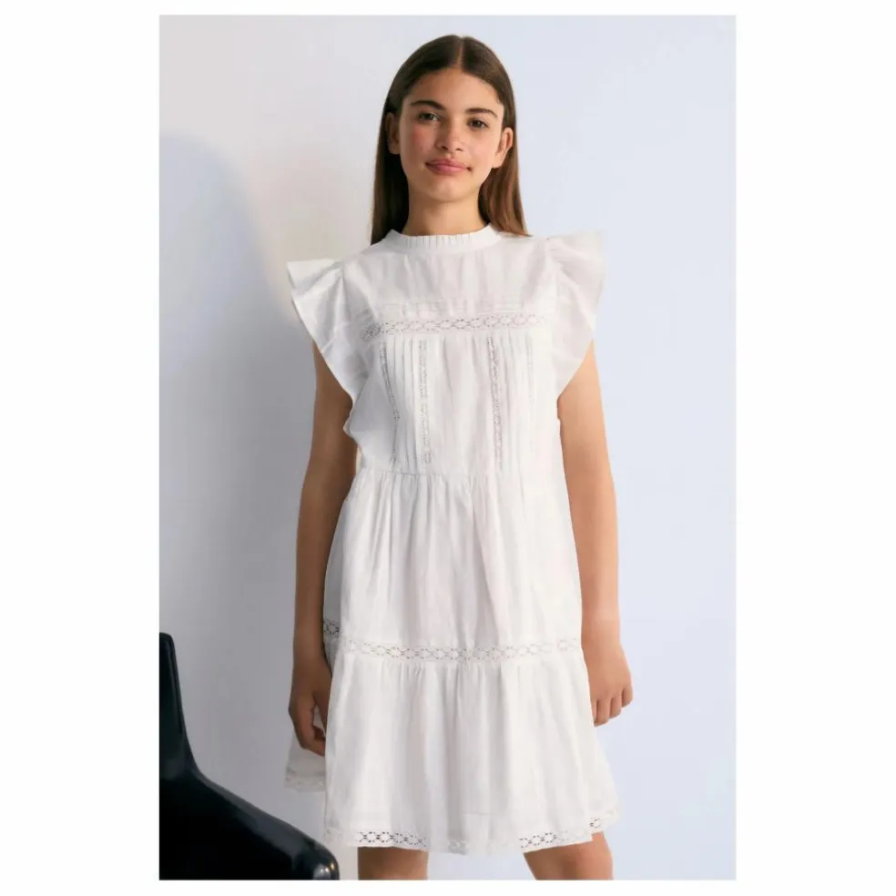 Robe Ajourée Corfu | Blanc