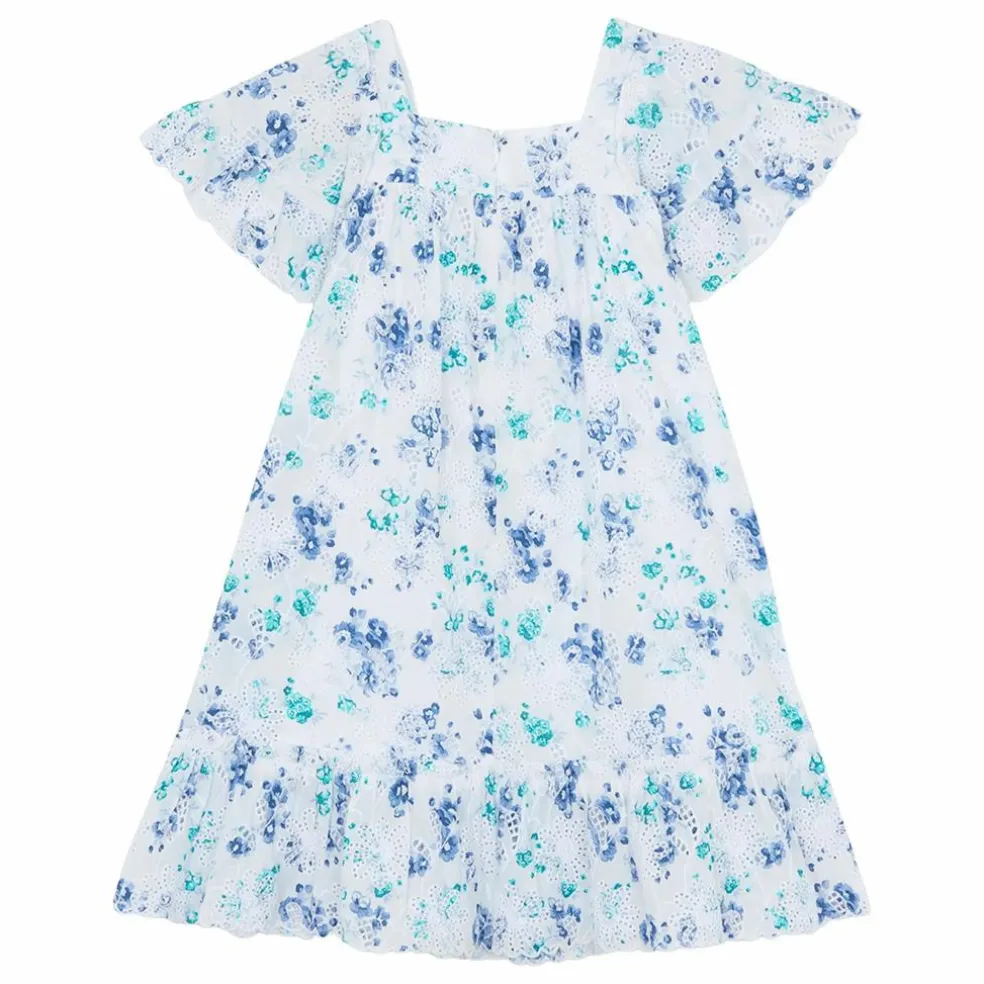 Robe Ajourée Liberty | Blanc
