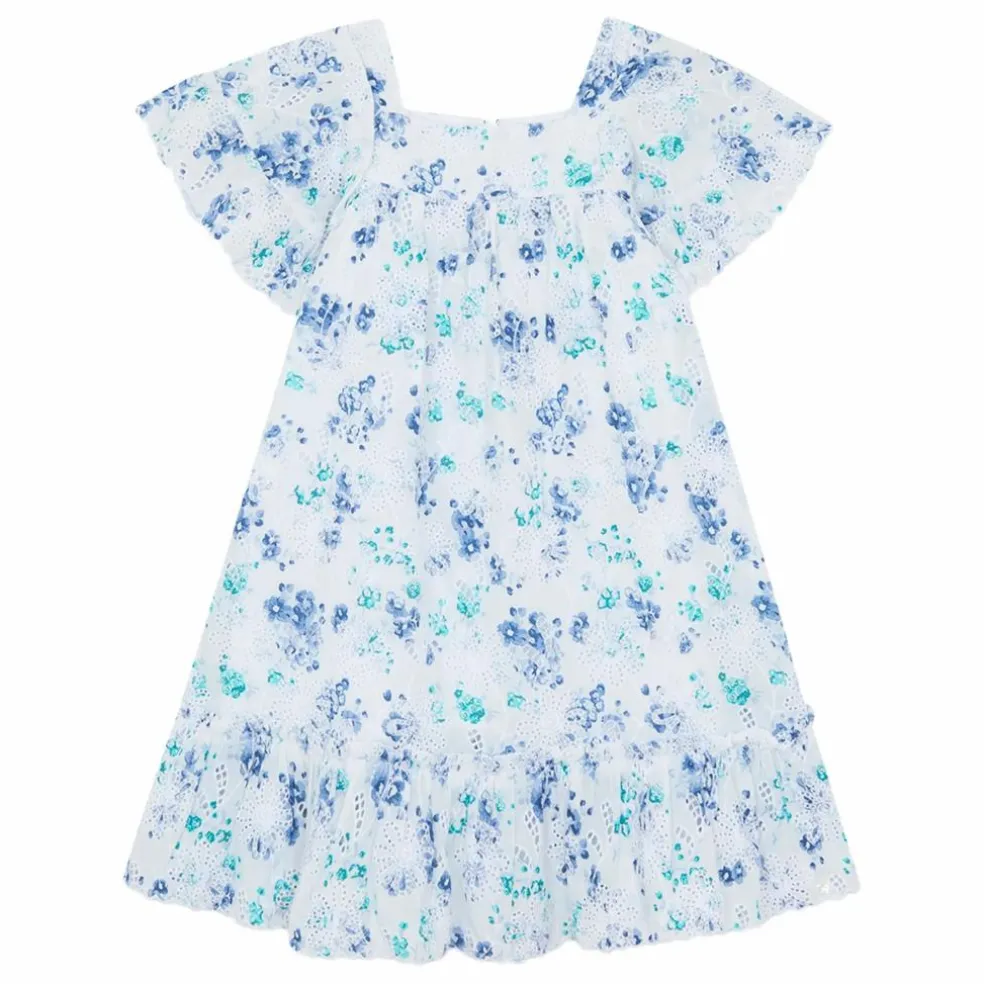 Robe Ajourée Liberty | Blanc