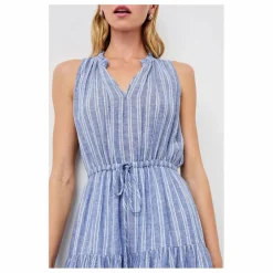 Robe Albany Lake View Rayures | Bleu