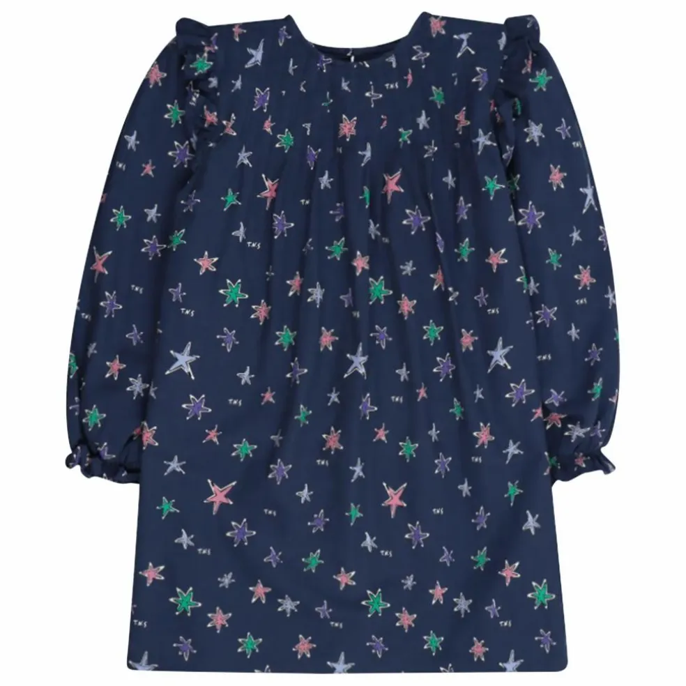 Robe Althea Etoiles | Bleu marine