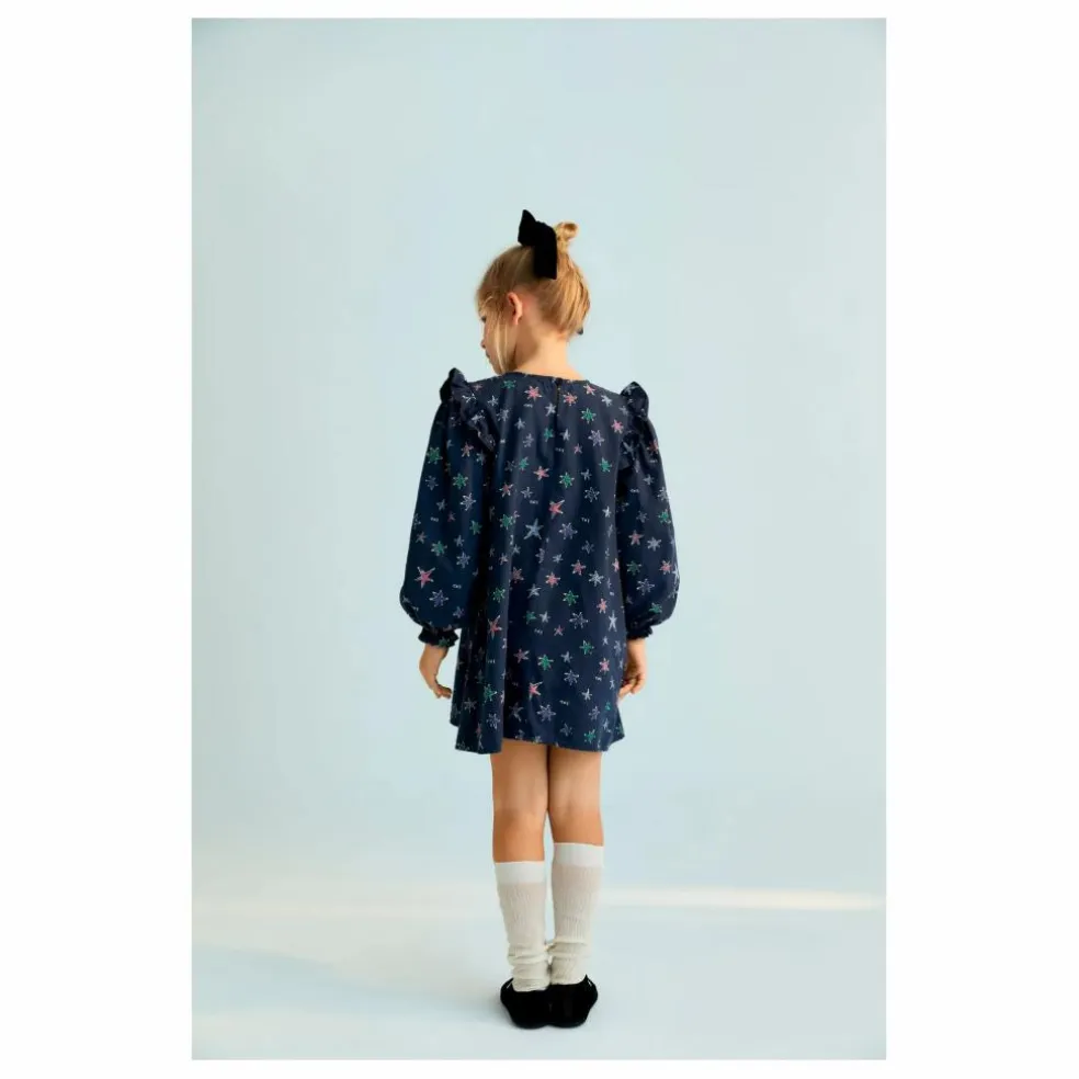 Robe Althea Etoiles | Bleu marine