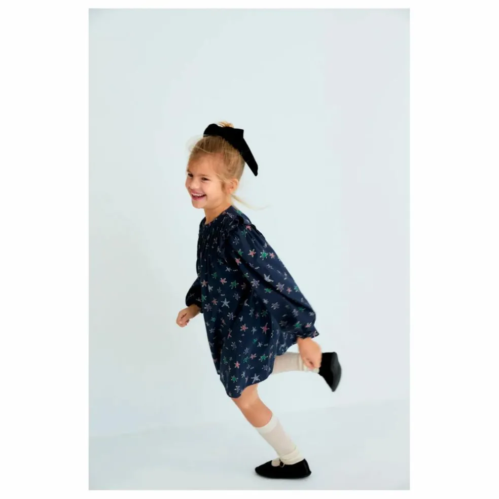 Robe Althea Etoiles | Bleu marine