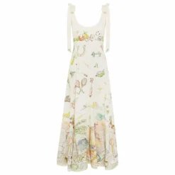 Robe Anouk Ballet Lin | Crème