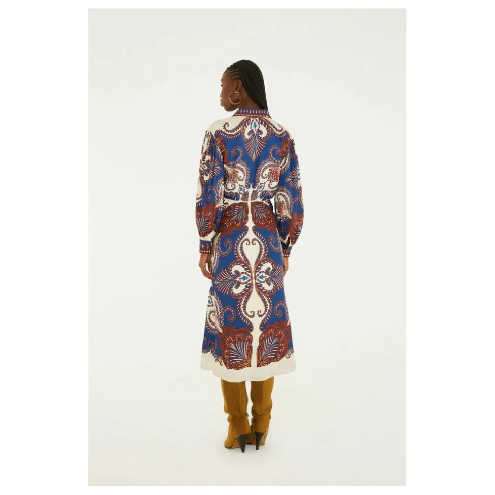 Robe Arabesque | Bleu