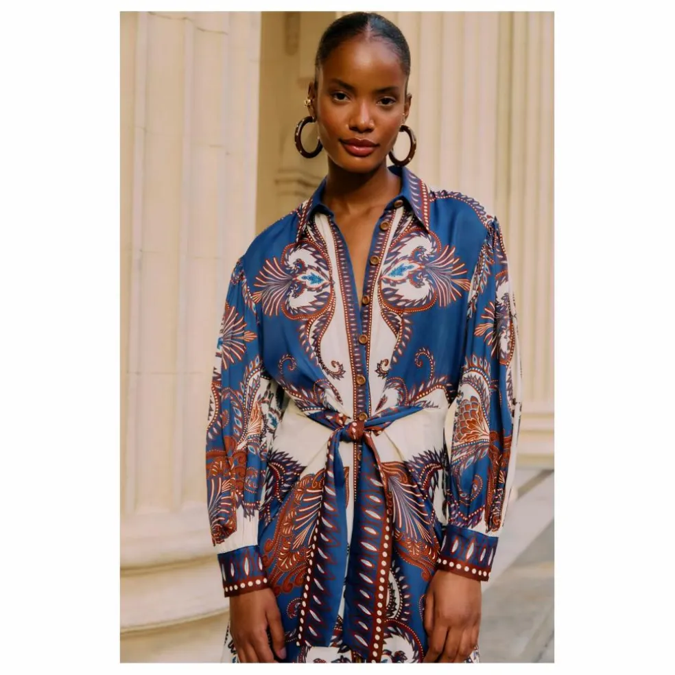 Robe Arabesque | Bleu