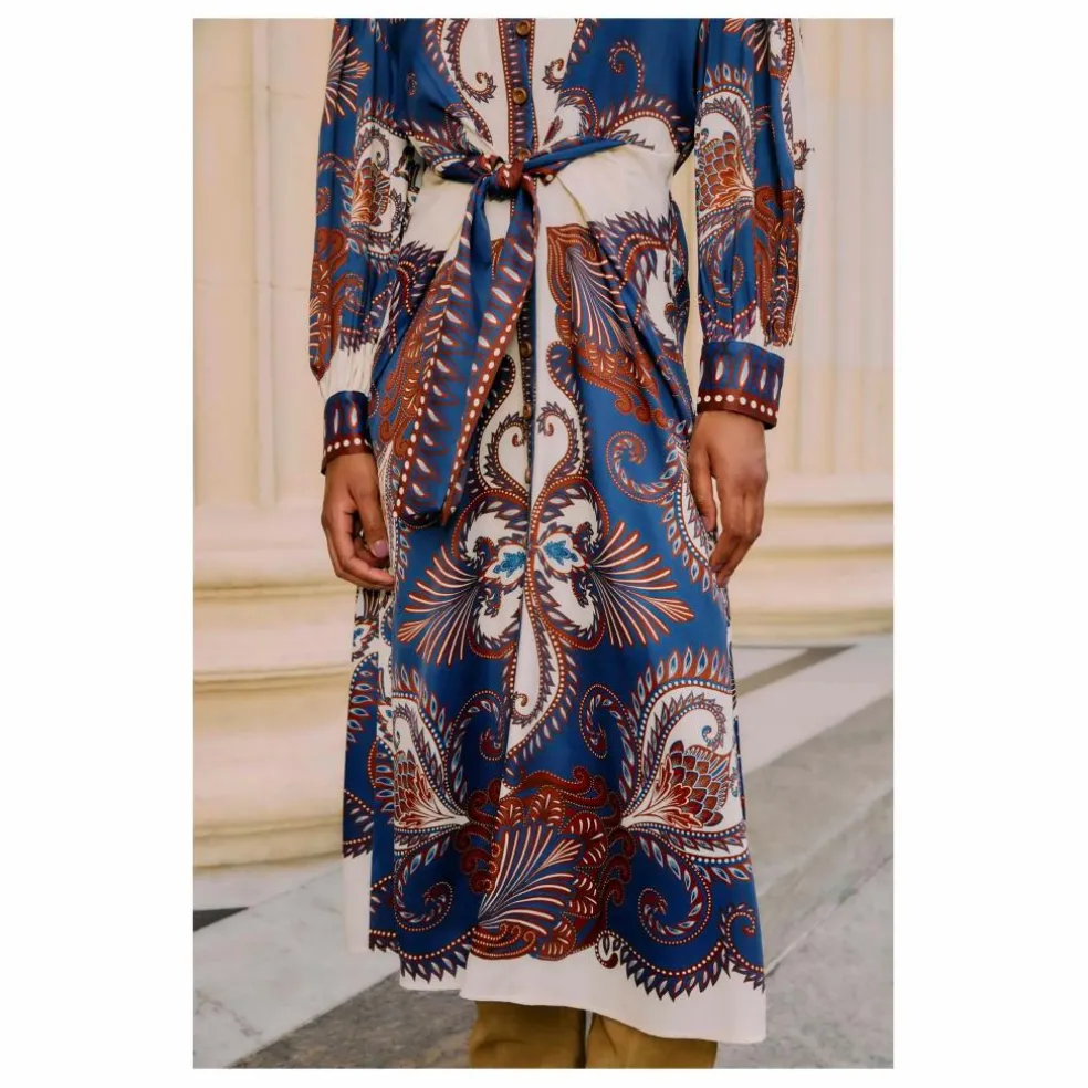 Robe Arabesque | Bleu
