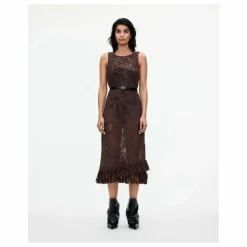 Robe Astrea Ari Crochet | Marron