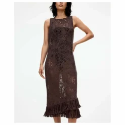 Robe Astrea Ari Crochet | Marron