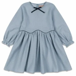 Robe Ava Coton Bio | Bleu