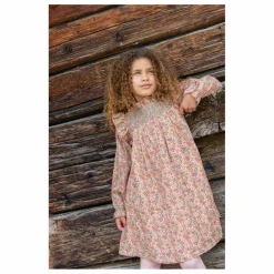 Robe Babouchka Fleurie | Rose