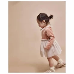 Robe Ballet Volants | Rose