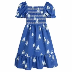 Robe Bateaux Coton Bio | Bleu