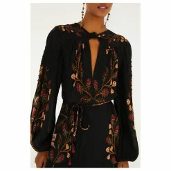 Robe Berry Garden | Noir