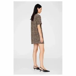 Robe Beth Léopard | Marron
