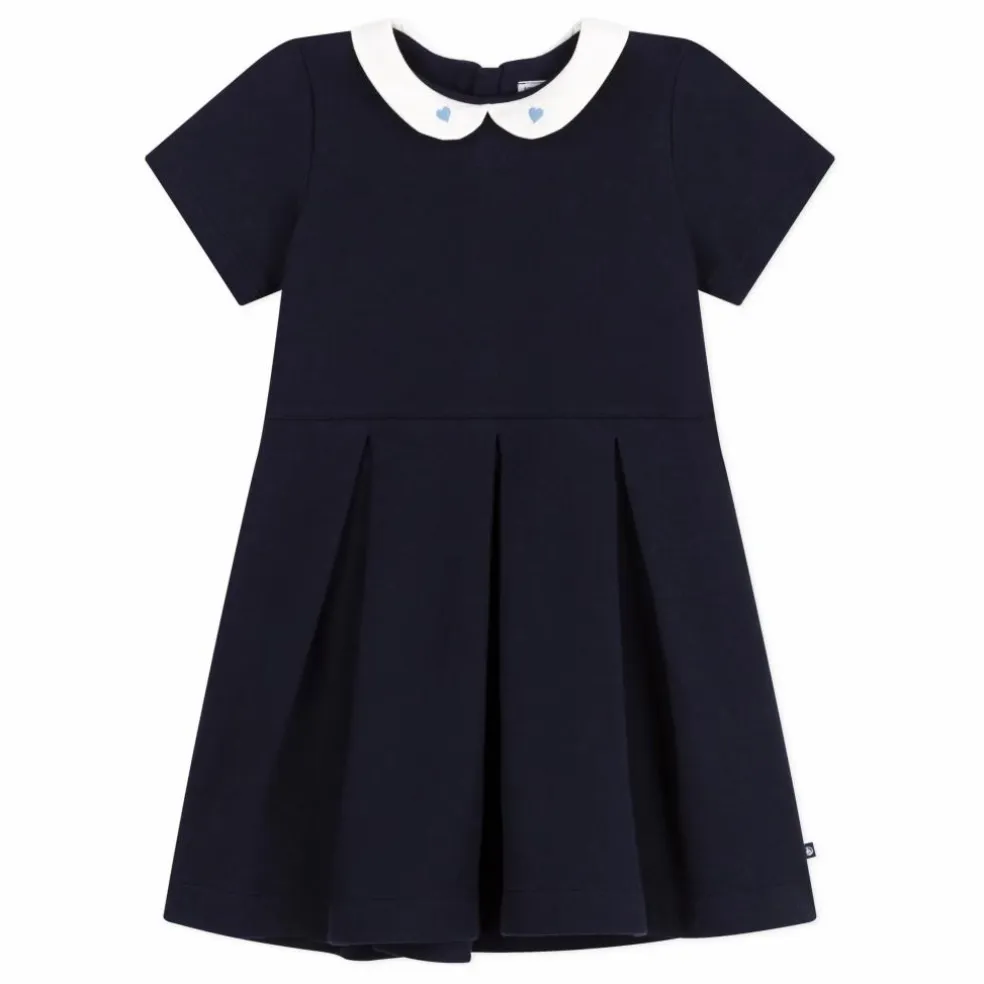 Robe Biche Coton Bio | Bleu marine